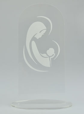 Icône Laser - Notre Dame de Tendresse - 18 cm (pic 1)