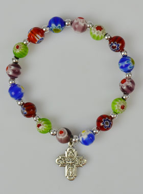 Bracelet Religieux en Perles de Murano (pic 1)