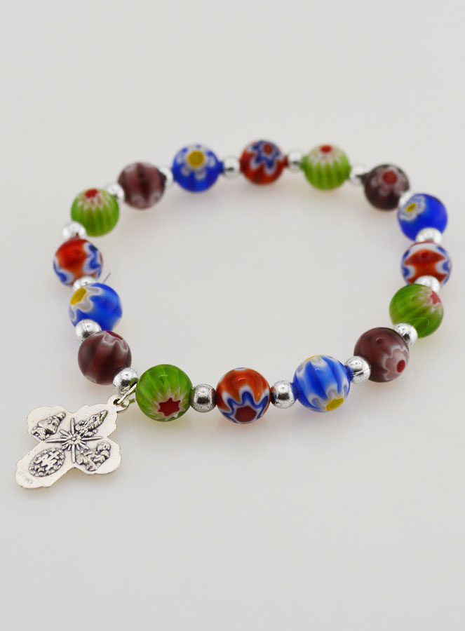 Bracelet Religieux en Perles de Murano (pic 4)
