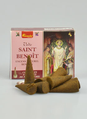 Encens Religieux Saint Benoît en Cônes (pic 1)
