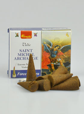Encens Religieux Saint Michel Archange en Cônes (pic 1)