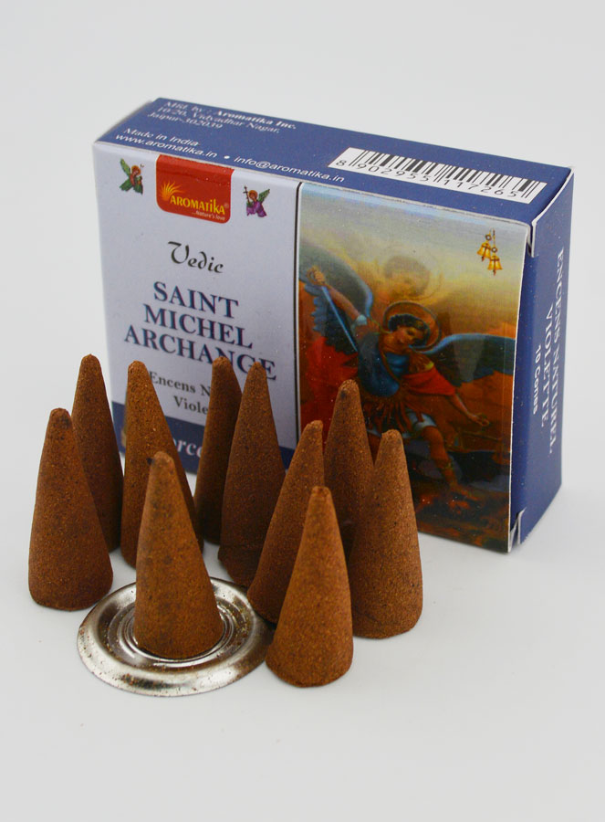 Encens Religieux Saint Michel Archange en Cônes (pic 3)