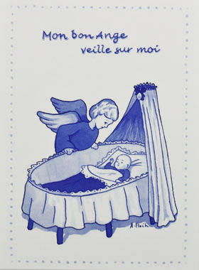 Carte de Baptême - Mon Bon Ange (pic 1)