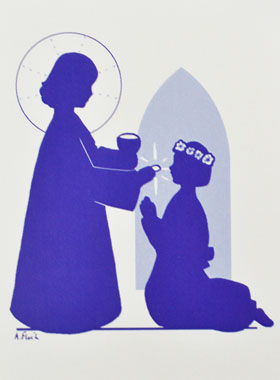 Image de Première Communion - Modèle Fille (pic 1)