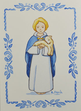 Image de Première Communion - Je Reçois l'Agneau de Dieu (pic 1)