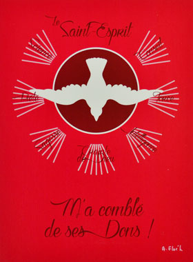Image de Confirmation - Le Saint Esprit - Rouge (pic 1)