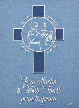 Image de Profession de Foi - Garçon - Je m'attache à Jésus-Christ (pic 1)