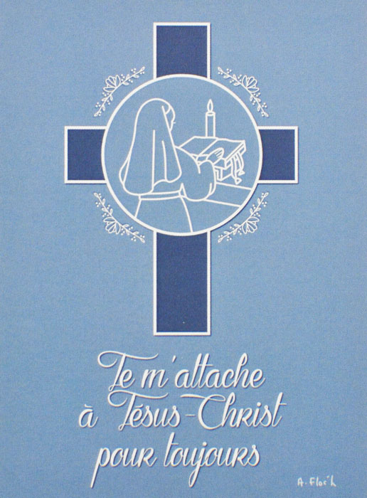 Image de Profession de Foi - Fille - Je m'attache à Jésus-Christ (pic 2)