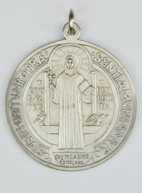 Grande Médaille de Saint Benoit - 10 cm (pic 1)