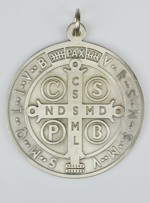 Grande Médaille de Saint Benoit - 10 cm (pic 2)