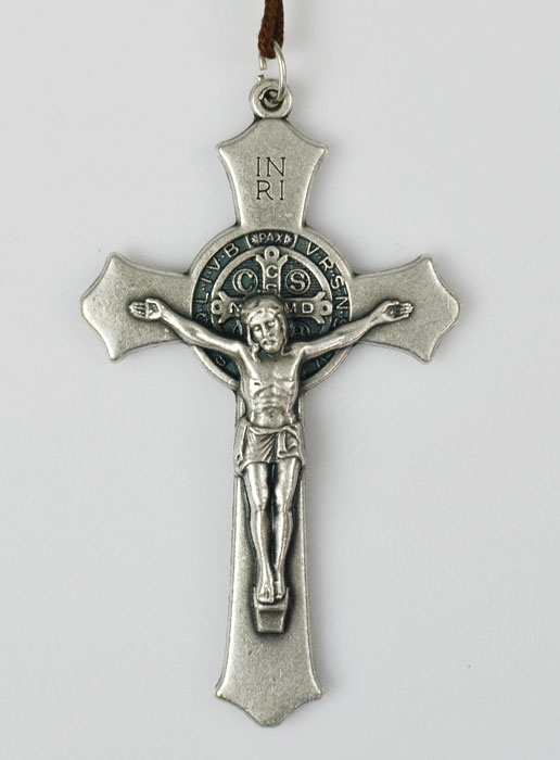 Pendentif Croix de Saint Benoit avec Cordon (pic 2)