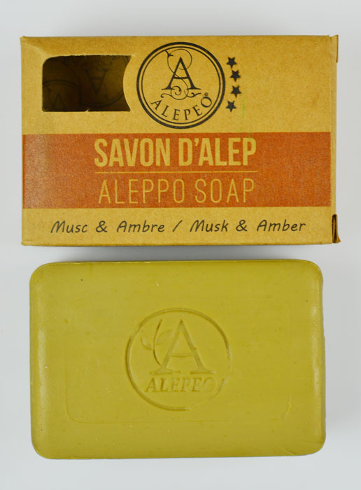 Savon d'Alep Musc & Ambre - 8% - 100g (pic 2)