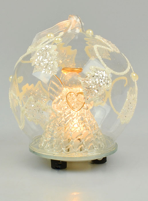 Ange Protecteur de Noël Lumineux - 8cm (pic 2)