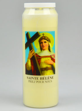 Bougie de Neuvaine à Sainte Hélène - 17.5cm (pic 1)