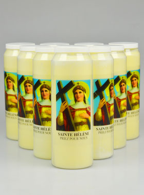 Lot de 10 Bougies de Neuvaine à Sainte Hélène (pic 1)