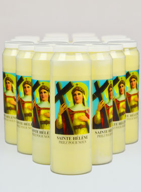 Lot de 20 Bougies de Neuvaine à Sainte Hélène (pic 1)