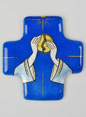 Croix Partage Eucharistie en Emaux du Liban (pic 1)
