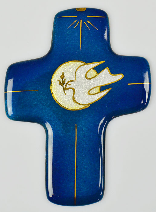 Croix de l'Esprit Saint Aube de Paix en Emaux du Liban (pic 1)