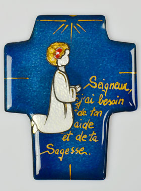 Croix Communiante à Genoux en Emaux du Liban (pic 1)