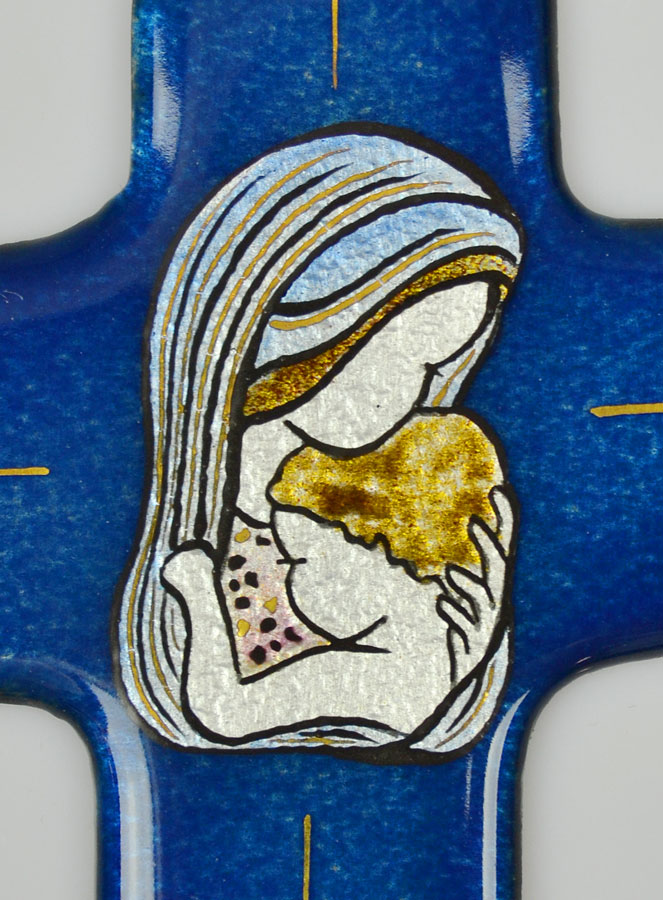 Croix en Emaux du Liban - Mon Baptême avec la Ste Vierge (pic 3)