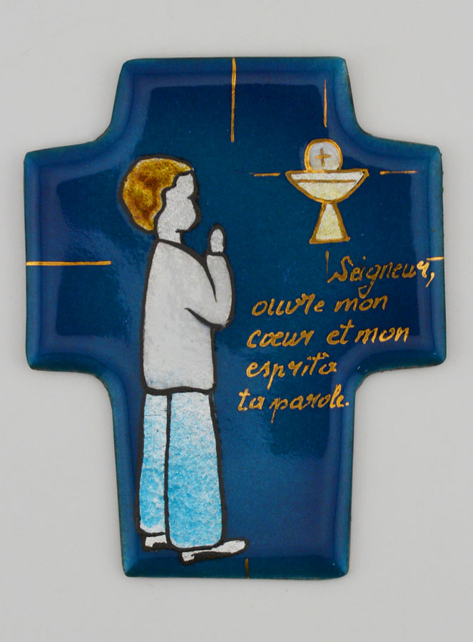 Croix en Emaux du Liban - Ma Première Communion & Calice (pic 1)