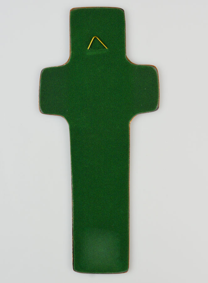 Croix de Baptême Fille & Prière en Emaux du Liban (pic 4)