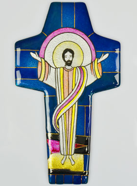 Croix de la Résurrection en Emaux du Liban (pic 1)