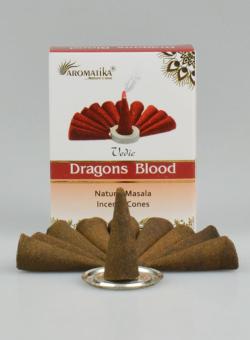 Encens Sang du Dragon - Dragons Blood en Cônes (pic 2)