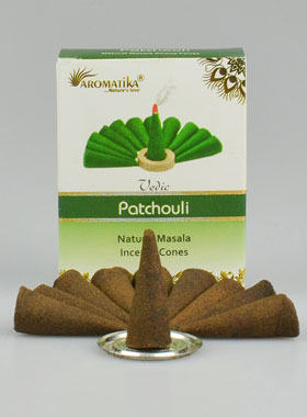 Encens Patchouli en Cônes (pic 1)