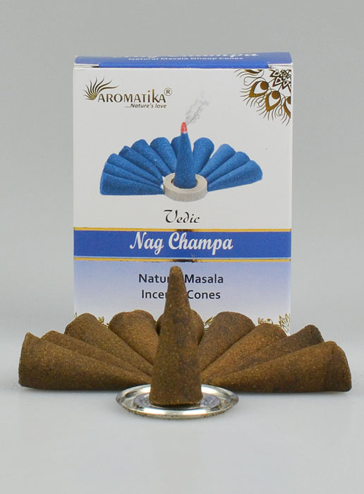 Encens Indien Nag Champa en Cônes (pic 2)