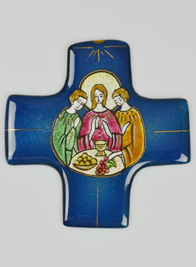 Croix des Pèlerins d'Emmaüs en Emaux du Liban (pic 1)