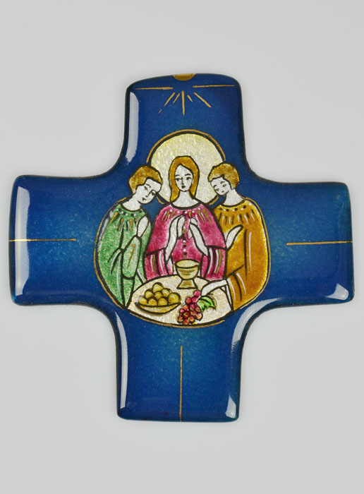 Croix des Pèlerins d'Emmaüs en Emaux du Liban (pic 2)