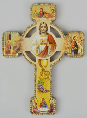 Croix Enfant - Jésus Pain de Vie pour le Monde (pic 1)