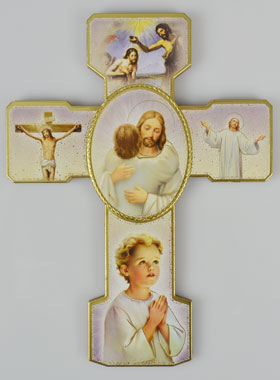 Croix Enfant - Croix de Vie Chrétienne Garçon (pic 1)