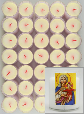10 Bougies Veilleuses Notre Dame du Rosaire (pic 1)