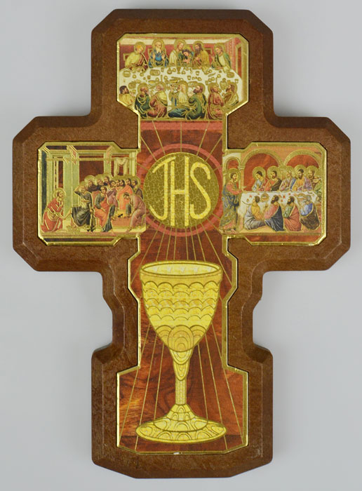 Petite Croix de la Sainte Cène - Eucharistie & Pâques (pic 2)