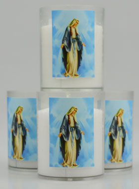 4 Bougies Veilleuses Notre Dame de Grâce (pic 1)