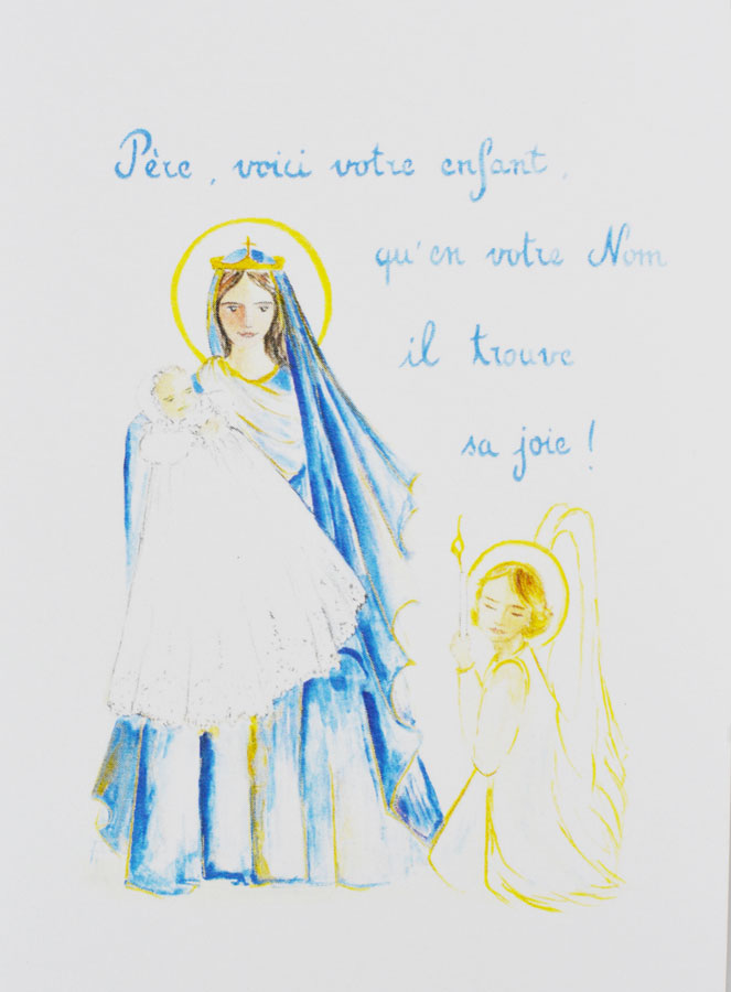 Carte de Baptême - Père, Voici votre Enfant (pic 1)