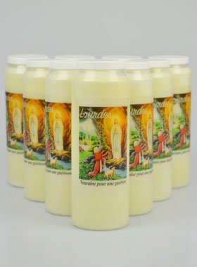 Lot de 10 Bougies de Neuvaine Prière pour une Guérison (pic 1)