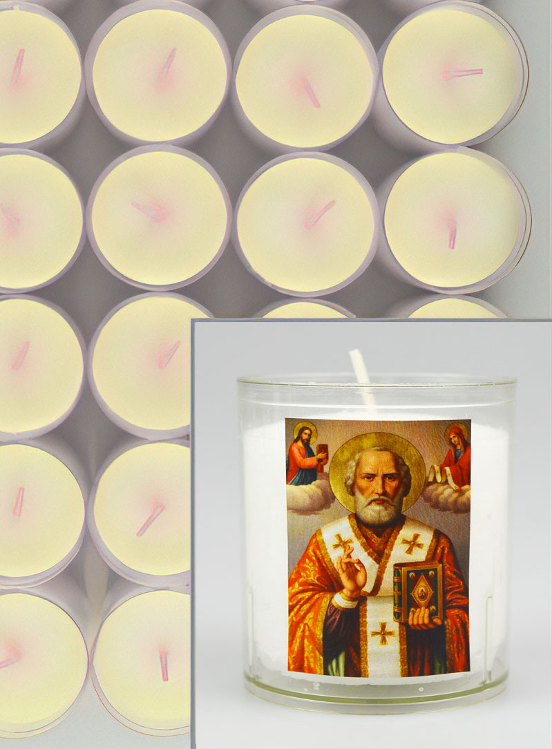 24 Bougies Veilleuses Saint Nicolas (pic 3)