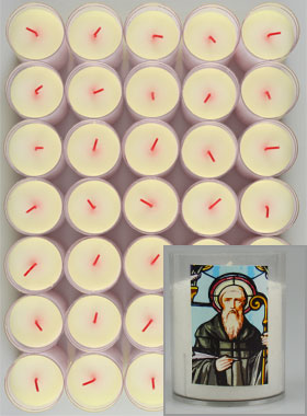 48 Bougies Veilleuses Saint Benoît (pic 1)