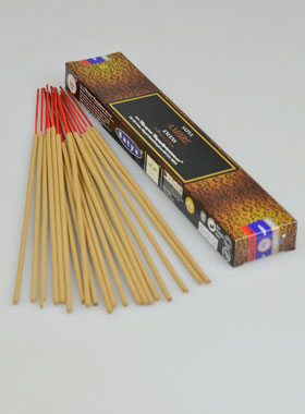 Encens Indien Satya - 15 Bâtonnets - Ambre (pic 1)