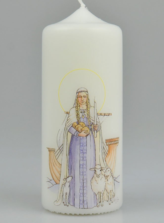 Bougie Cierge de Sainte Geneviève (pic 2)
