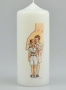 Bougie de Confirmation - Garçon (pic 1)