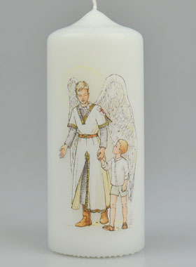 Bougie Cierge de Baptême - Garçon (pic 1)
