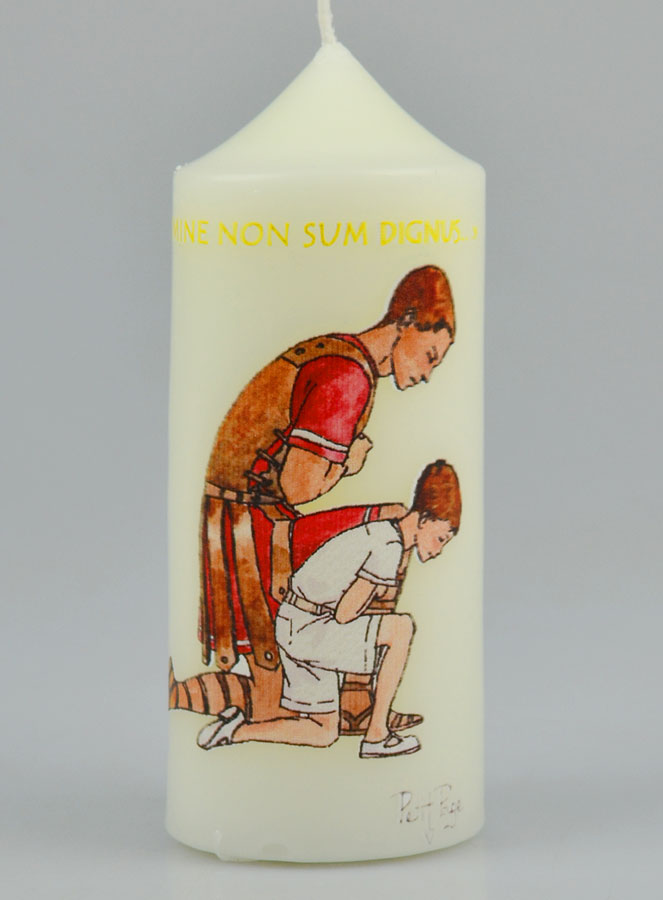 Bougie Cierge de Communion - Centurion & Garçon Brun (pic 2)