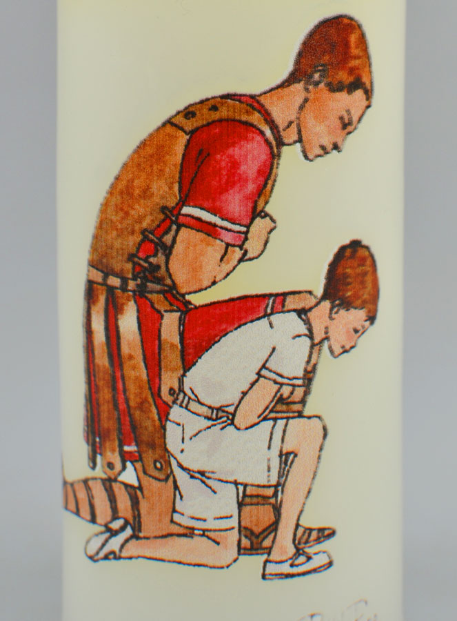 Bougie Cierge de Communion - Centurion & Garçon Brun (pic 3)