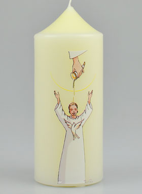 Bougie de Confirmation - Onction du Saint Esprit (pic 1)