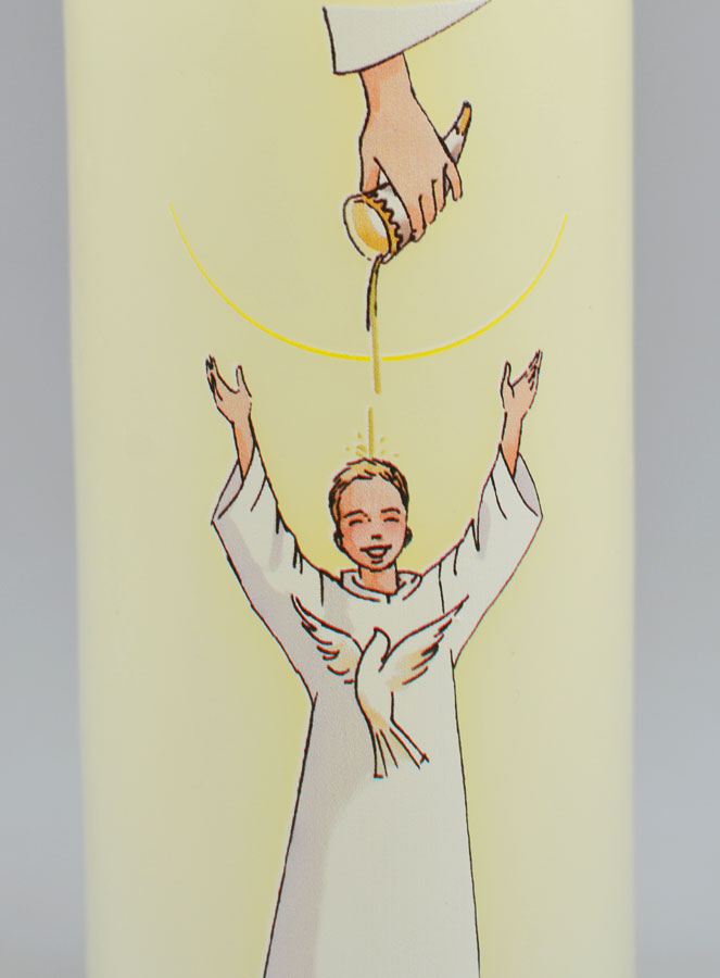Bougie de Confirmation - Onction du Saint Esprit (pic 3)