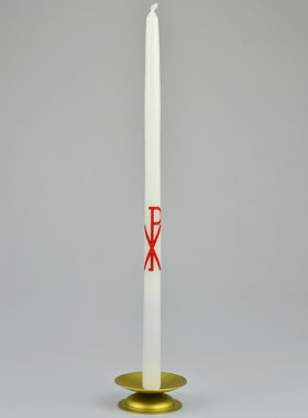 3 Cierges Conique Pax 42cm - Perforé (pic 1)